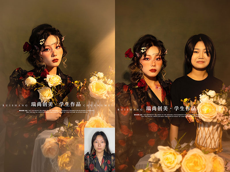 瑞尚創(chuàng)美 · 影樓班「油畫少女」化妝造型作品展